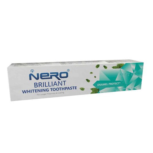Nero Brilliant Whitening Toothpaste Mint Gel 100gm pack