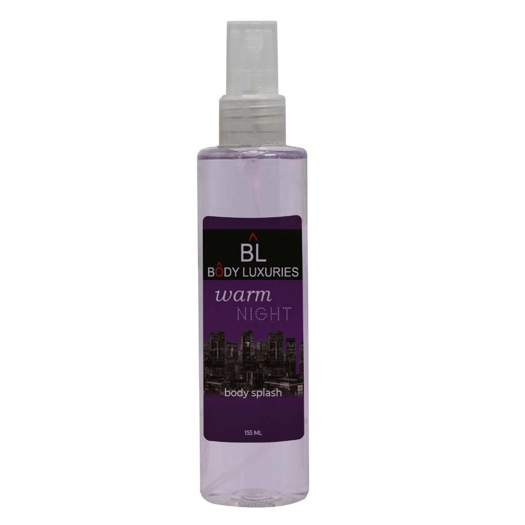 Body Luxuries Regular Body Splash Warm Night 155ml