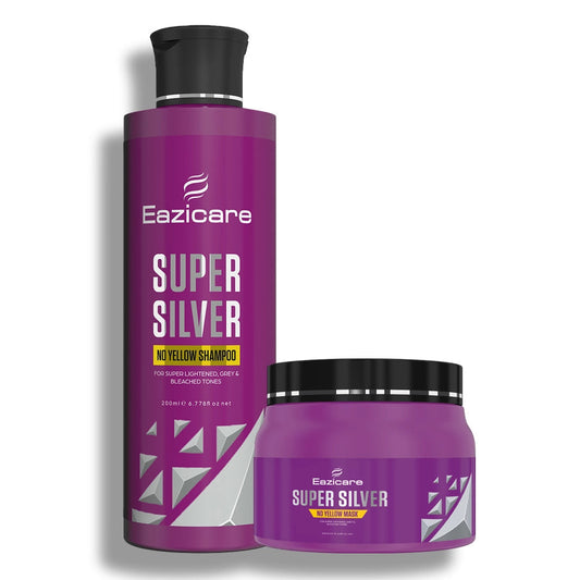 Eazicare No Yellow Purple Shampoo & Mask Bundle